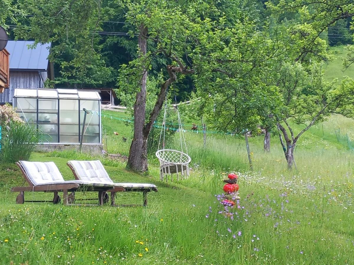 Appartement S'Rastl Direkt Mit Bergpanorama à Grundlsee Extérieur photo